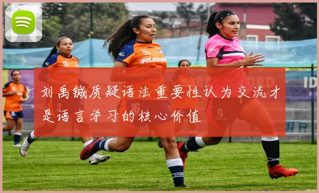 刘禹铖质疑语法重要性认为交流才是语言学习的核心价值